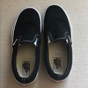 Practically new canvas Vans